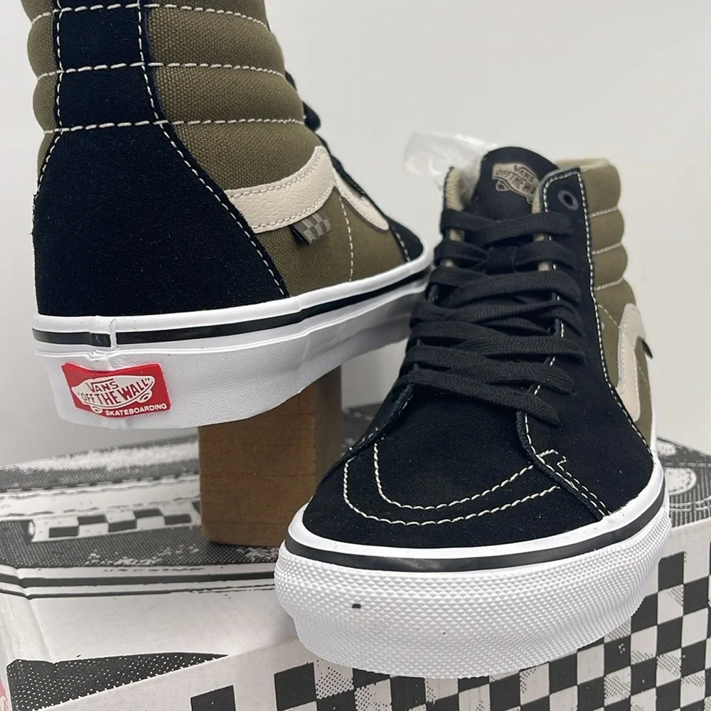 Vans Men’s Skate Sk8-Hi Black/Olive
VN0A5FCCBKO Sneakers - Picture 5 of 16